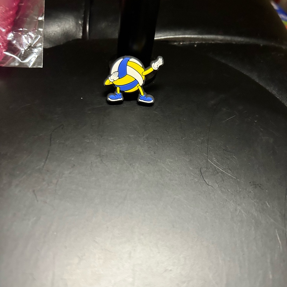 3/$8 Volleyball Croc Charm